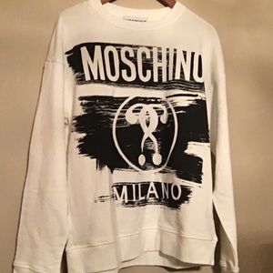 Moschino Milano Signature Logo sweater - size M